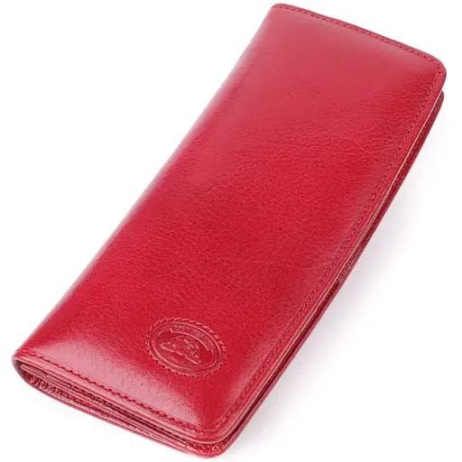 Стильный женский кошелек из натуральной глянцевой кожи Tony Perotti 18.5х8х1.5 см acs0032271 - фото 1