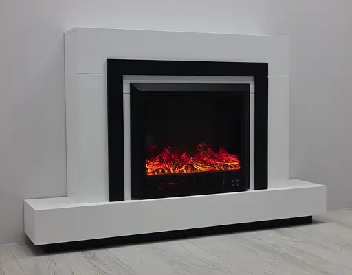 Електричний камін Fireplace Craftsman Tokado White Bluetooth звук потріскування дров (10080122) - фото 9