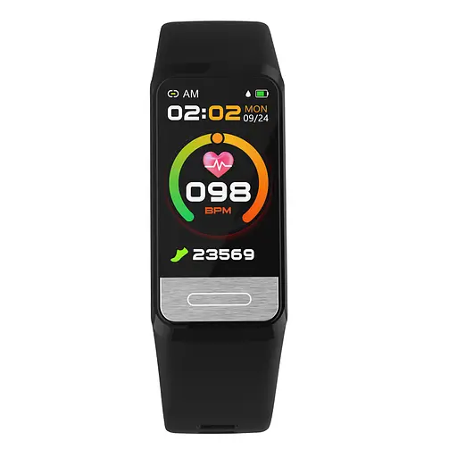 Розумний фітнес браслет Lemfo H03 зі зняттям ЕКГ (Чорний) - фото 4