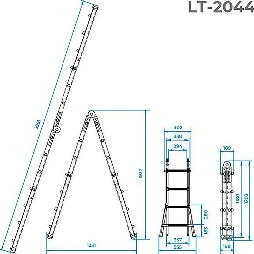 Стрем'янка Intertool LT-2044 (140455) - фото 4