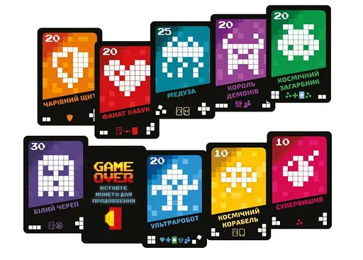 Настільна гра Geekach Games Аркадний автомат (Insert Coin to play) (укр.) (GKCH101ICP) - фото 4