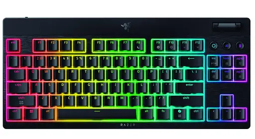 Клавіатура Razer BlackWidow V4 Low-Profile TKL Orange switch (RZ03-05450700-R3M1) - фото 1