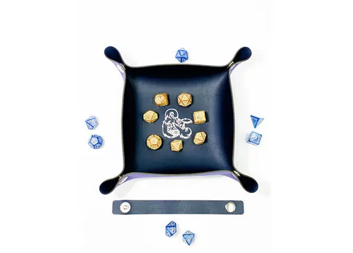 Настольная игра Планета Ігор Лоток для кубиков Дракон (синий) (Dice tray Dragon navy) (pi-dt013) - фото 8