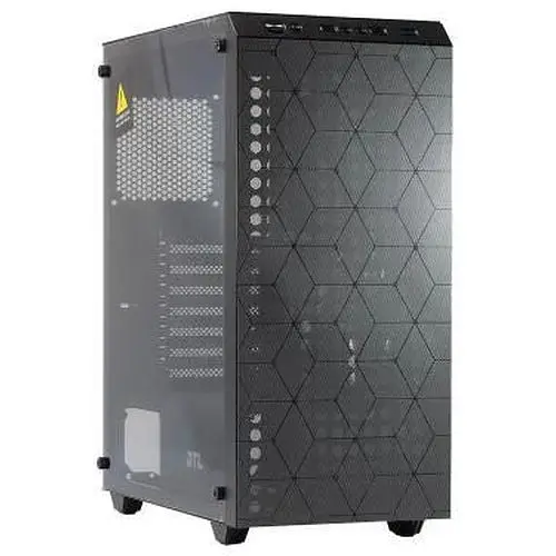 Корпус GTL Gaming "Shield", чорний, без БЖ, Mid Tower, ATX / Micro ATX / Mini ITX, 1xUSB 3.0 / 2xUSB 2.0, макс. CPU - 155 мм / VGA - фото 1
