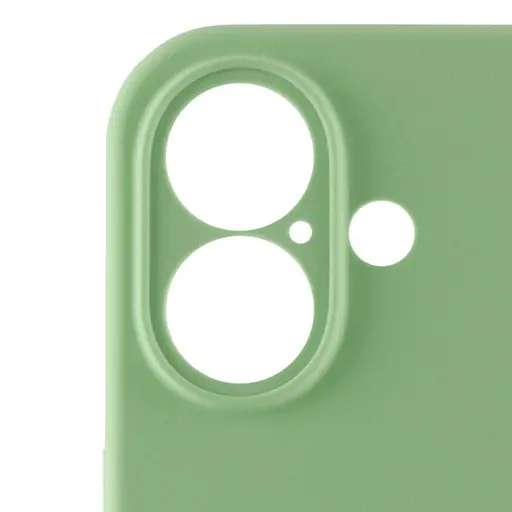 Чохол Silicone Case Full Camera Protective (AA) для Apple iPhone 16 Plus (6.7) М'ятний / Mint - фото 4
