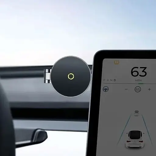 Автотримач для телефона Baseus MagPro Series II Magnetic Car Mount Stick-on Version Cosmic Black - фото 9