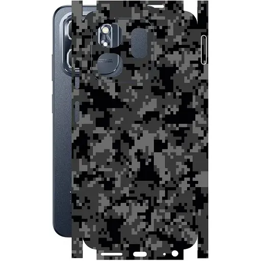 Защитная пленка StatusSKIN для Infinix Hot 50i X6531 Корпус Винил Пиксель 1
