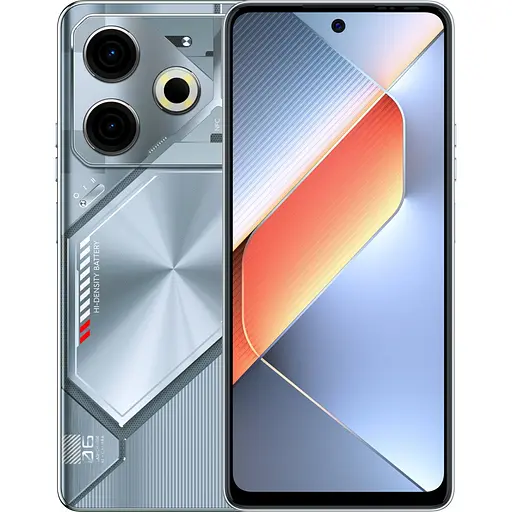 Смартфон Tecno Pova 6 Neo LI6 8/128 GB Starry Silver (4894947023620) [115166]