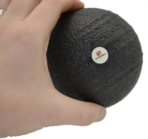 Массажный мяч U-powex Epp foam ball (d10) Black (UP_1003_Ball_D10cm) - фото 3