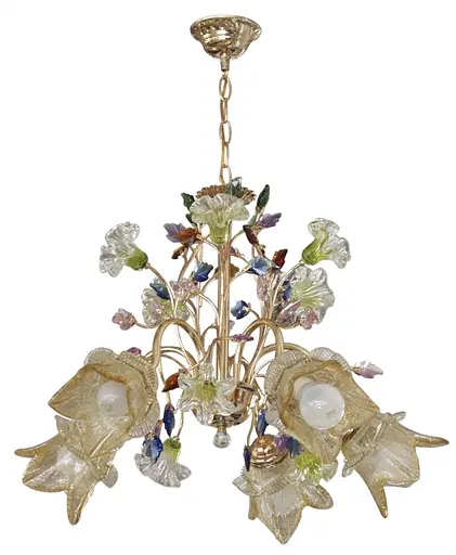 Люстра подвесная Brille флористика E27 40W Mix (LK-098S/5)