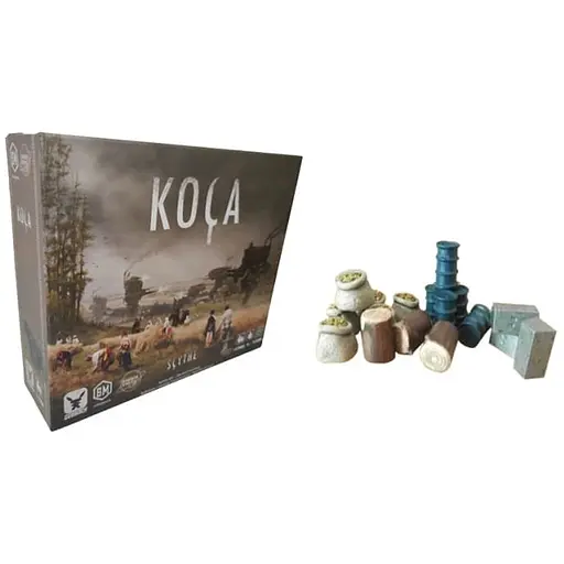 Настольная игра Планета Ігор Серп (Scythe) + реалистичные ресурсы (GKCH005+1.5) - фото 1