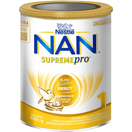 Уценка. Сухая молочная смесь NAN Supreme Pro 1, 800 г - фото 1