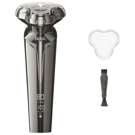 Электробритва HOCO HP39 с тремя плавающими головками, LED-дисплеем и 60 мин автономной работы - фото 2