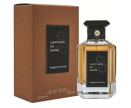 Оригінал Fragrance World Leather So Rare 100 мл парфумована вода - фото 1