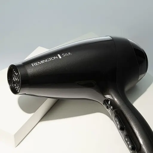 Фен Remington Silk, 2400Вт, 3 режима, диффузор, ионизация, холодный обдув, коричневый - фото 5