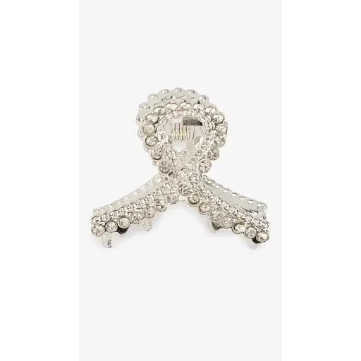 Заколка-краб для дівчинки 3812BD-1 Срібний - фото 1