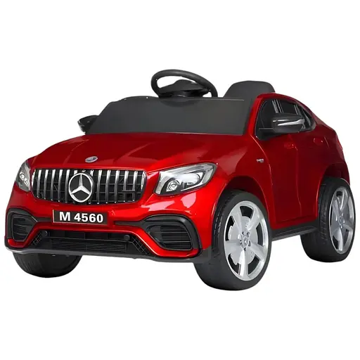 Електромобіль дитячий Bambi M 4560EBLRS-3 Mercedes на радіокеруванні із звуковими ефектами Червоний