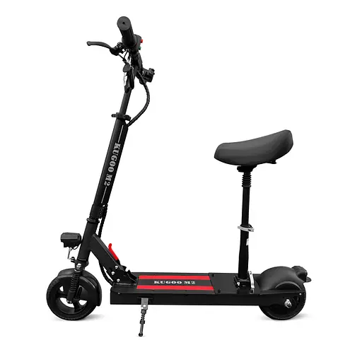 Электросамокат KUGOO M2 Black с сиденьем - фото 1