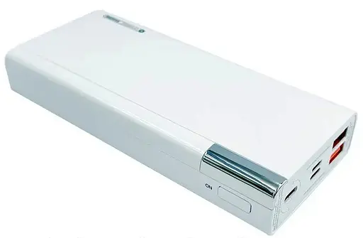 Павербанк Remax RPP-108 Power Bank портативное зарядное устройство для телефона 20000 mAh Белый - фото 2