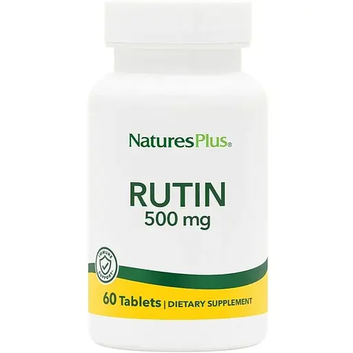 Вітаміни та мінерали Natures Plus Rutin 500 mg, 60 таблеток