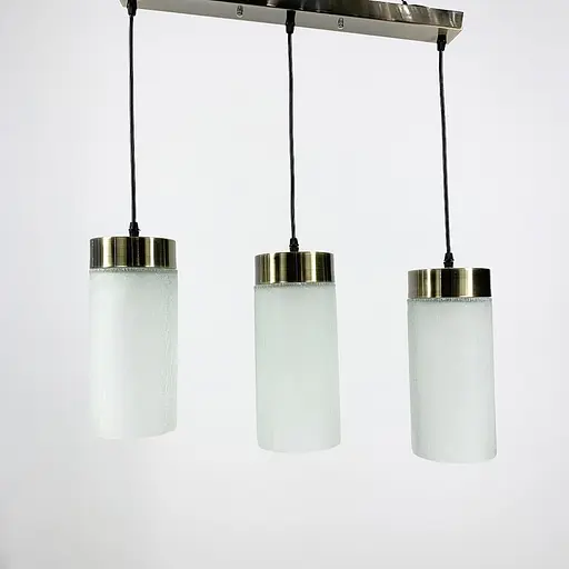 Минималистичный тройной подвес с матовыми плафонами Ст. 10371/3 | Line F - фото 1