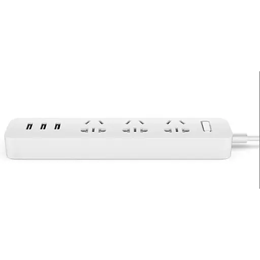 Подовжувач фільтр Xiaomi Mi Power Strip 3 USB 15 W універсальні розетки - фото 1