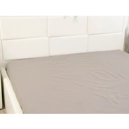 Простынь Руно на резинке Dark Grey бязь 160х200 см (500.114У_Dark Grey) - фото 4