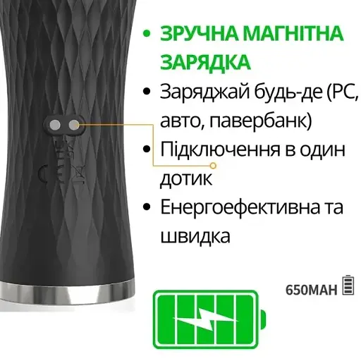 Вібратор I'MCUM Dual Love 2 в 1 з язичком Рожевий (IM-KWD03013) - фото 5