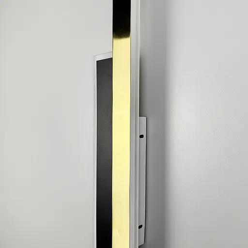 Праве бра у чорно-латунному корпусі 60 см Арт. WJ 012/2 BK+AB RIGHT Line F - фото 5