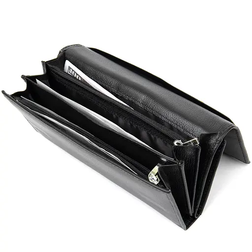 Кожаный женский кошелек ST Leather 19х10х3 см acs0018200 - фото 6