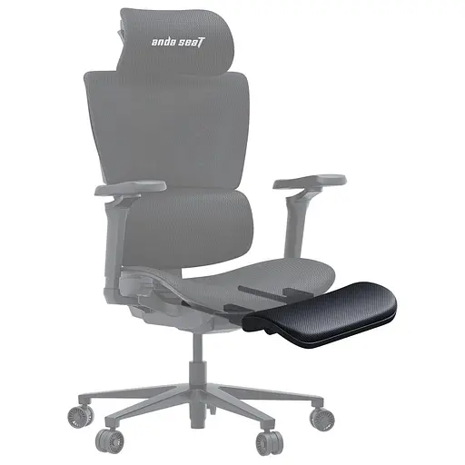 Съемная подставка для ног кресла Anda Seat X-Air/X-Air Pro Black - фото 1