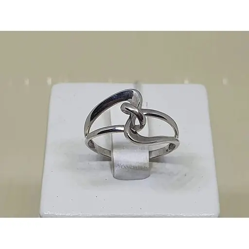 Срібне кільце Tango з алмазною гранню. 310179С 18 - фото 3