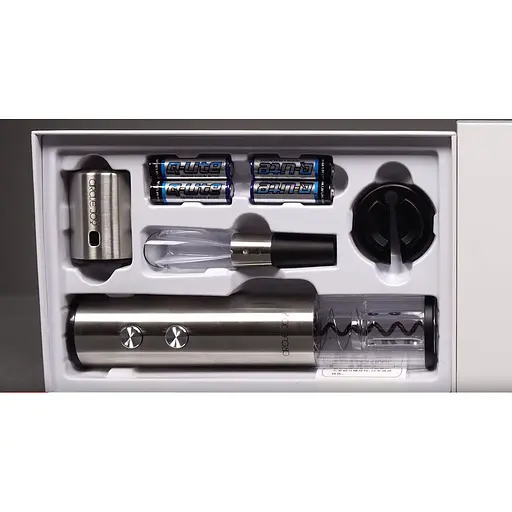 Набор для вина Circle Joy CJ-TZ02 - Decanter Aerator + Wine Stopper + Bottle Opener - фото 6