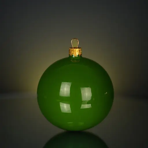 Ялинкова прикраса Різдвяні історії Половина зеленого яблука скло (4820001046250) - фото 4