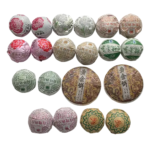 Подарунковий набір пуерів міні то ча 20 шт