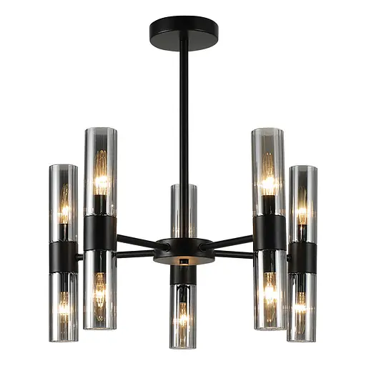 Накладний світильник Ardero BL1850-1 AURORA під лампу чорний - фото 1