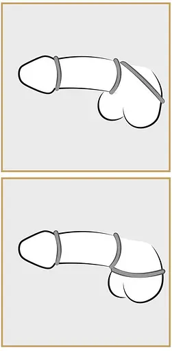 Набор эрекционных колец You2Toys Metallic Cock Ring Set 3 шт. серебристый - фото 18