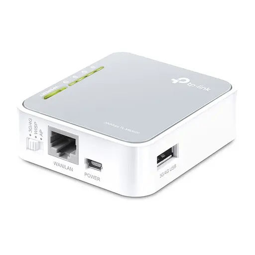 TP-Link Маршрутизатор TL-MR3020 N300 1xFE LAN/WAN 1xUSB2.0 for 3G/4G/LTE - фото 3
