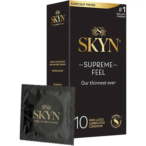 Презервативи безлатексні Skyn Supreme Feel 10 шт