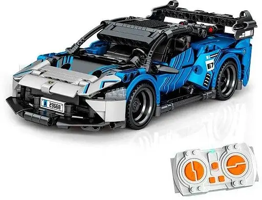 Конструктор Sembo Block McLaren Senna GTR на радиоуправлении, 594 деталей (701899) - фото 3