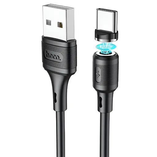 USB кабель Hoco X52 Type-C 1 м з магнітним роз'ємом підтримка швидкої зарядки і передачі даних - фото 2