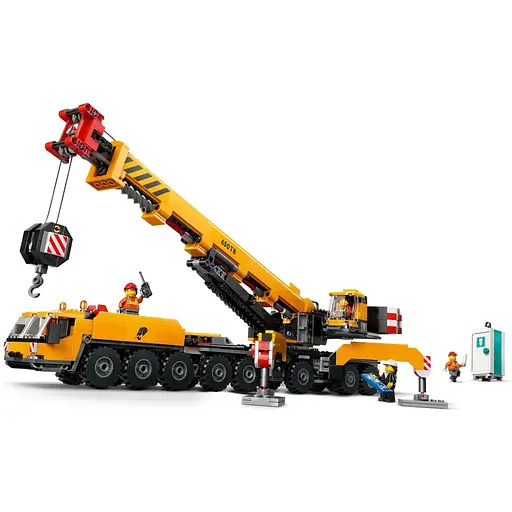 Конструктор LEGO City Жовтий пересувний будівельний кран 1116 деталей (60409) - фото 4