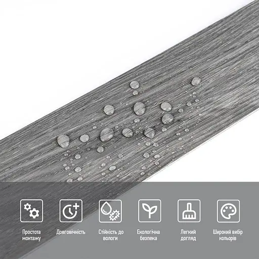 Молдинг виниловый самоклеящийся 5000х100х2мм Матовый (D) SW-00001797 - фото 4