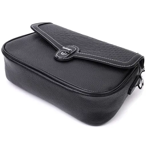 Кожаная женская сумка Vintage 24.5х15х7.5 см sum0026576 - фото 7