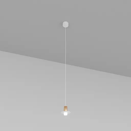 Подвесной светильник Skarlat RHL7731 5W WH+GD 3000K