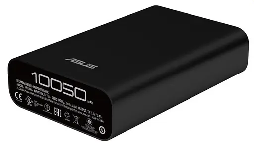 Зовнішній акумулятор Asus Powerbank ZenPower 10050mAh Павербанк зарядний пристрій батарея (Чорний) - фото 6