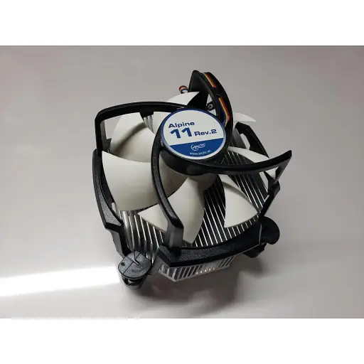 Охлаждение для процессора Arctic Alpine 11rev.2 s1155 (алюминий) Б/У - фото 2