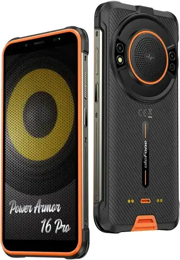 Захищений смартфон Ulefone Power Armor 16 Pro 4/64GB АКБ 9 600мАч Orange - фото 2