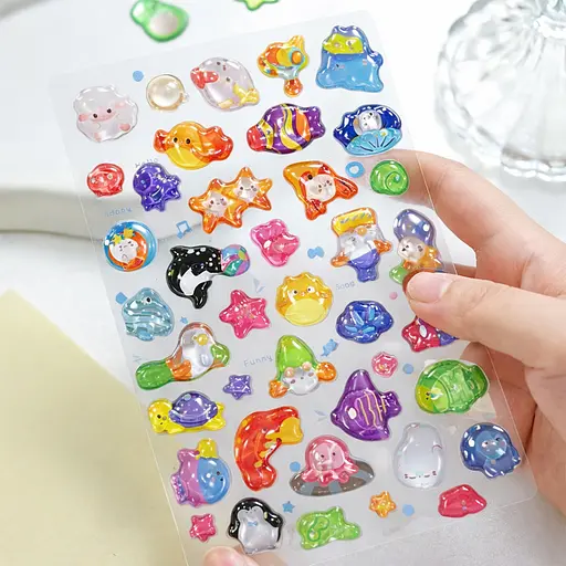 Набір 3D-наліпок Tiki Wiki Crystal Тікі океан (51366) - фото 2