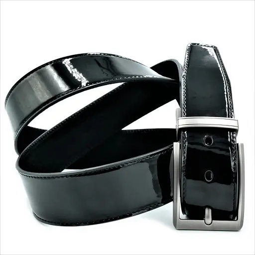 Ремінь шкіряний Weatro чоловічий двосторонній 110-125х4 см acs0013786 - фото 5